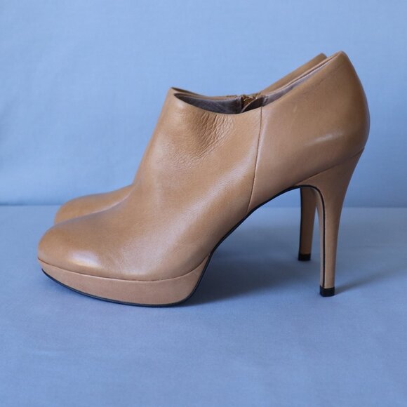 Vince Camuto Tan Platform Booties - Picture 5 of 14